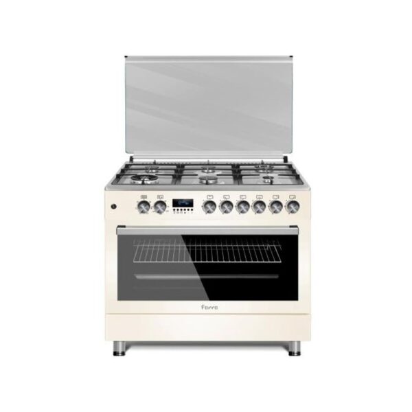 Ferre 90X60 Premium Free-Standing GE Cooker Cream (F9S60E7.PIC)