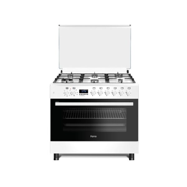 Ferre 90X60 Premium Free-Standing GE Cooker White (F9S60E7.PWI)
