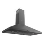 Ferre 90cm Pyramid Cooker Hood Matt Black (D004 Matt Black)