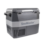 SnoMaster - 54L Plastic Portable Fridge/Freezer DC With 220V Power Adapter - Grey (SMLS-57) - Image 3