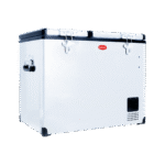 SnoMaster - 72L Dual Compartment Portable Fridge/Freezer AC/DC - Stainless Steel (SMDZ-CL72D)