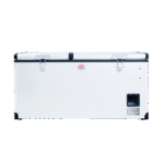 SnoMaster - 92.5L Low Profile Dual Compartment Portable Fridge/Freezer AC/DC - Stainless Steel (SMDZ-LP96D) - Image 2