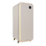 SnoMaster - 14 Bottle Solid Door Single Zone Retro Beverage Cooler - Cream (VT-19DCPRO) - Image 3