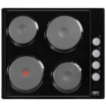 Defy DHD415 Solid Hob - Slimline 4-Plate (Black)