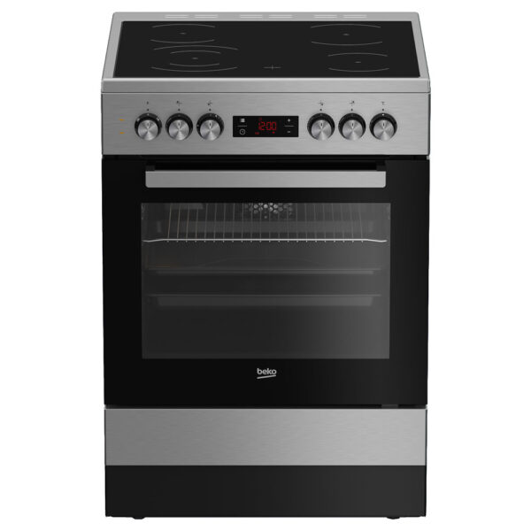 Beko FSE87310GX Freestanding Stove – 60cm Stainless Steel