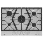 Beko HIAW75226SXE Hob - 75cm Stainless Steel Gas Hob (5 Burner)