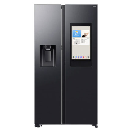 Samsung - Bespoke 594L AI Side By Side Fridge - RS90F64A2FFA