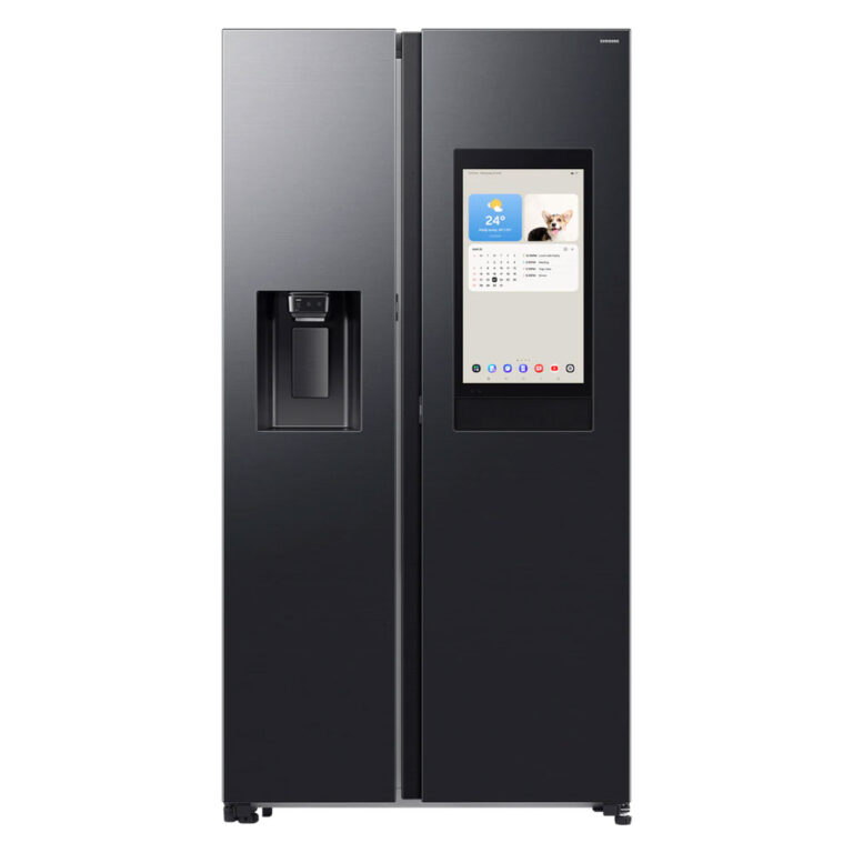 Samsung - Bespoke 594L AI Side By Side Fridge - RS90F64A2FFA