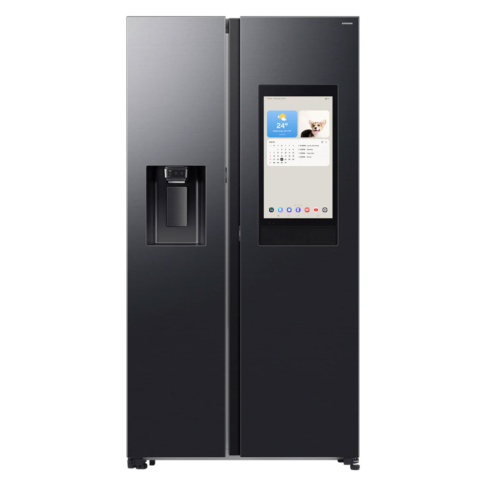 Samsung - Bespoke 594L AI Side By Side Fridge - RS90F64A2FFA