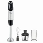 Moulinex - Quickchef 3-in-1 Hand Blender 1000W with Chopper & Whisk - DD673810