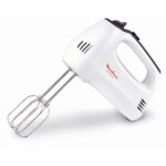 Moulinex - Quick Mix Hand Mixer 300W with 8 Speeds & Turbo - HM3101B1