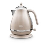 Delonghi - Icona Metallics Electric Kettle - Beige - KBOT3001BG