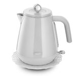 Delonghi - Eclettica Breakfast Set Electric Kettle: White - KBY2001W