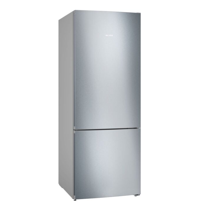 Siemens - IQ300 480L Combi Fridge Brushed Steel - KG55NVIE0N - Image 1