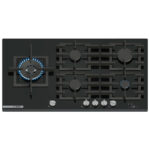 Bosch - 5 Burner Glass Gas Hob - PRS9A6H40Z