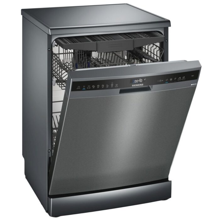 Siemens - IQ500 13 Place Dishwasher Inox - SN25EC02MZ - Image 1