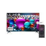 LG - 75 inch UHD AI UA85 4K Smart TV AI Magic remote HDR10 webOS25 2025 - 75UA85006LA