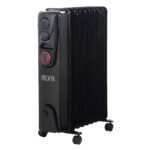 9 Fin Oil Heater with Timer - Alva 1500W AOH202-9