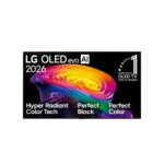 LG - 65 inch OLED evo AI C6 4K Smart TV- OLED65C66LA.AFBG