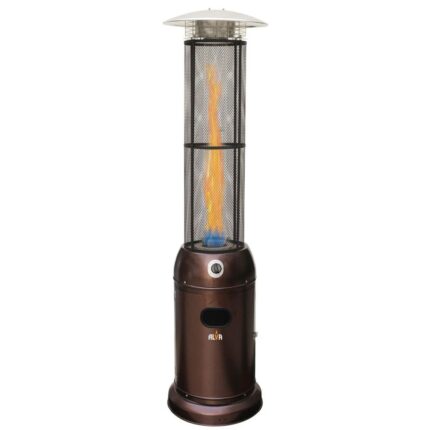 Alva - Circular Glass Tube Gas Patio Heater - GHP26