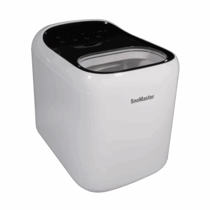 SnoMaster - 12Kg/24Hr Counter-Top Bullet Type Ice-Maker - White - SMIC-30