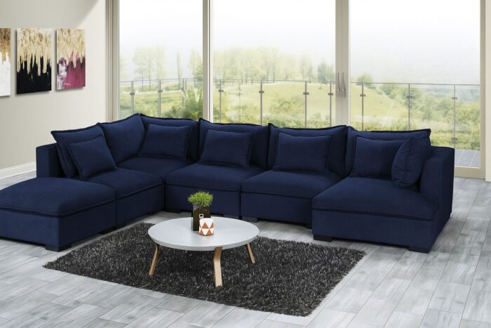 Grafton Barbados - 7-Piece Corner Suite - Fabric - Image 2