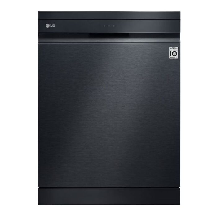 LG - 14 Place QuadWash™ Dishwasher with TrueSteam™ in Matte Black Finish - DFB325HM - Image 1