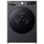 LG - 9/5kg Front Loader Washer Dryer Combo with AI DD™ & Steam in Middle Black Finish - F2V5FRPYJ