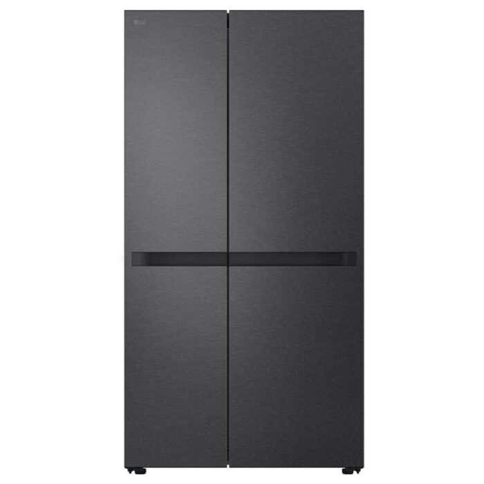 LG - 703L Side-by-Side Fridge in Black Finish - GC-B257KQJW - Image 1