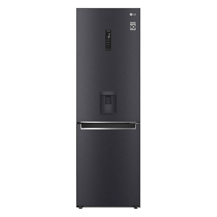 LG - 336L Wide Bottom Freezer with DoorCooling⁺™ in Black Finish - GC-F459NQDM - Image 1