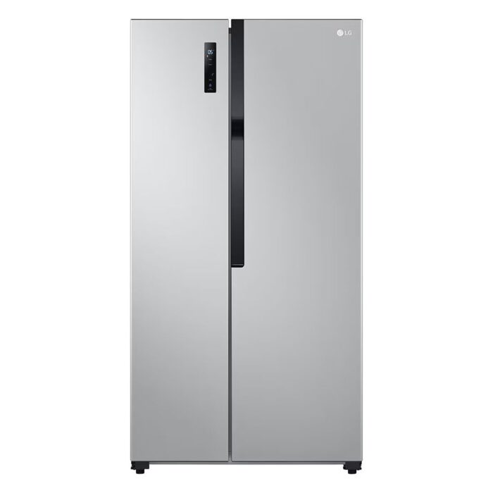 LG - 566L Side by Side Fridge in Stainless Finish - GCFB507PQAM - Image 1