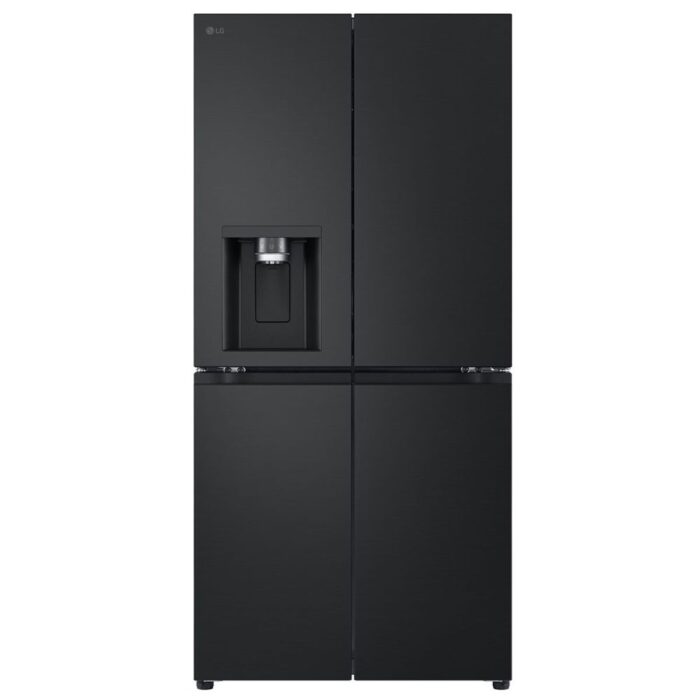 LG - 570L French Door with Ice and Water Dispenser in Black Finish - GC-L22FFQPB - Image 1