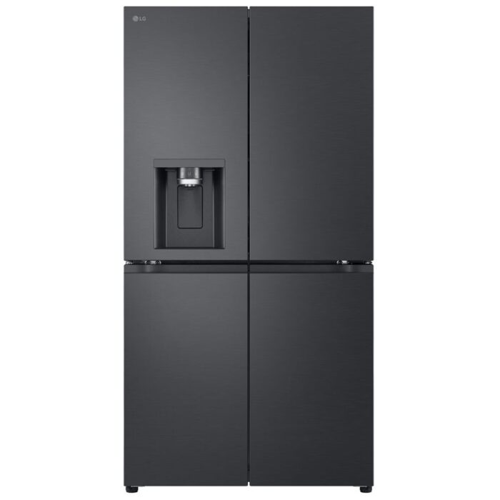 LG - 675L French Door Fridge with UVnano™ Ice & Water Dispenser in Black Finish - GC-L24FFCFB - Image 1