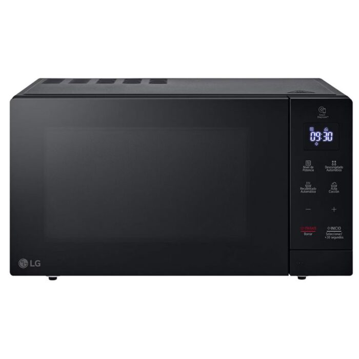 LG - 30L NeoChef™ Solo Microwave Oven in Black Finish - MS3032JAS - Image 1