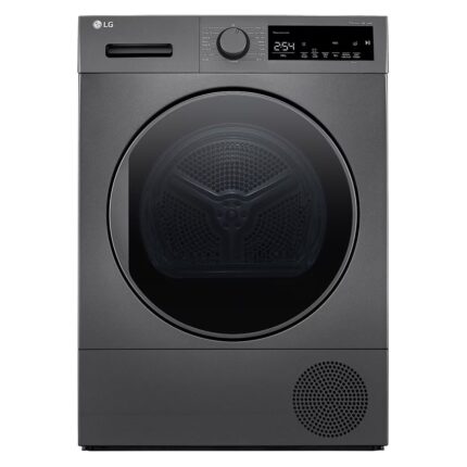 LG - 8kg A++ Heat Pump Dryer in Black Finish - RH80T2SP7RM