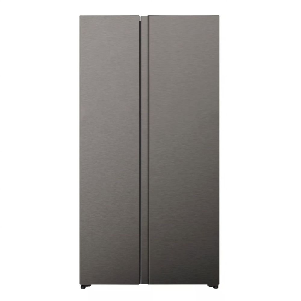 H680SIT Hisense - Side-By-Side Fridge Silver 543L - H680SIT - Image 1