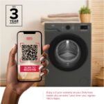 Defy - 8kg Front Loader Grey - DAW396 - Image 3