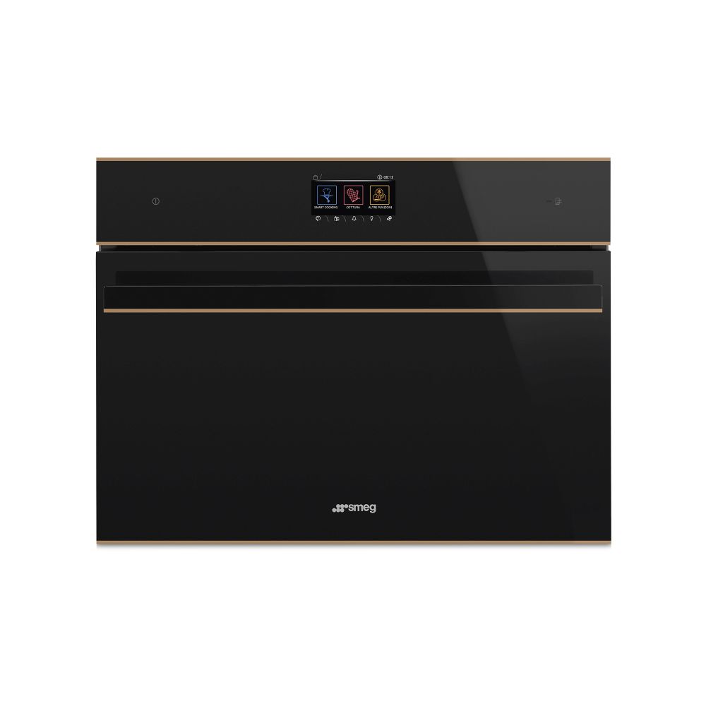 Smeg – 45cm Microwave Oven Combination – SO4604M2PNR