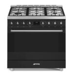 Smeg - 90cm Symphony Design Cooker A Matte Black - C9MAMBSSA2