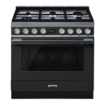 Smeg - 90cm Portofino Design Cooker A+ Anthracite - CPF9GPAN