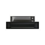 Smeg - 15cm Warmer Drawer Black Gloss - CPR915N