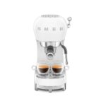 Smeg - Espresso Machine White - ECF02WHSA