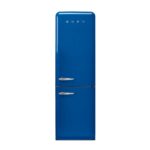 Smeg - 60cm Retro top mount Fridge and Bottom Freezer Royal Blue - FAB32RBE6