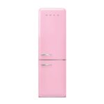 Smeg - 60cm Retro top mount Fridge and Bottom Freezer Pastel Pink - FAB32RPK6