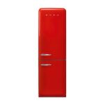 Smeg - 60cm Retro top mount Fridge and Bottom Freezer Red - FAB32RRD6