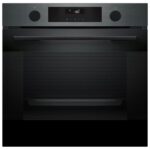 Bosch - Built-In Steam Oven Black Stainless Steel 60cm - HUA736EG0Z
