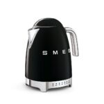 Smeg - 1,7lt Retro Variable Kettle Black - KLF04BLSA