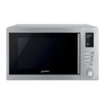 Smeg - 25lt Freestanding Microwave + Grill Inox - MOE25X