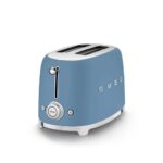 Smeg - 2 Slice Retro Toaster Storm Blue Matt - TSF01SBMSA