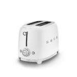 Smeg - 2 Slice Retro Toaster White Matt - TSF01WHMSA